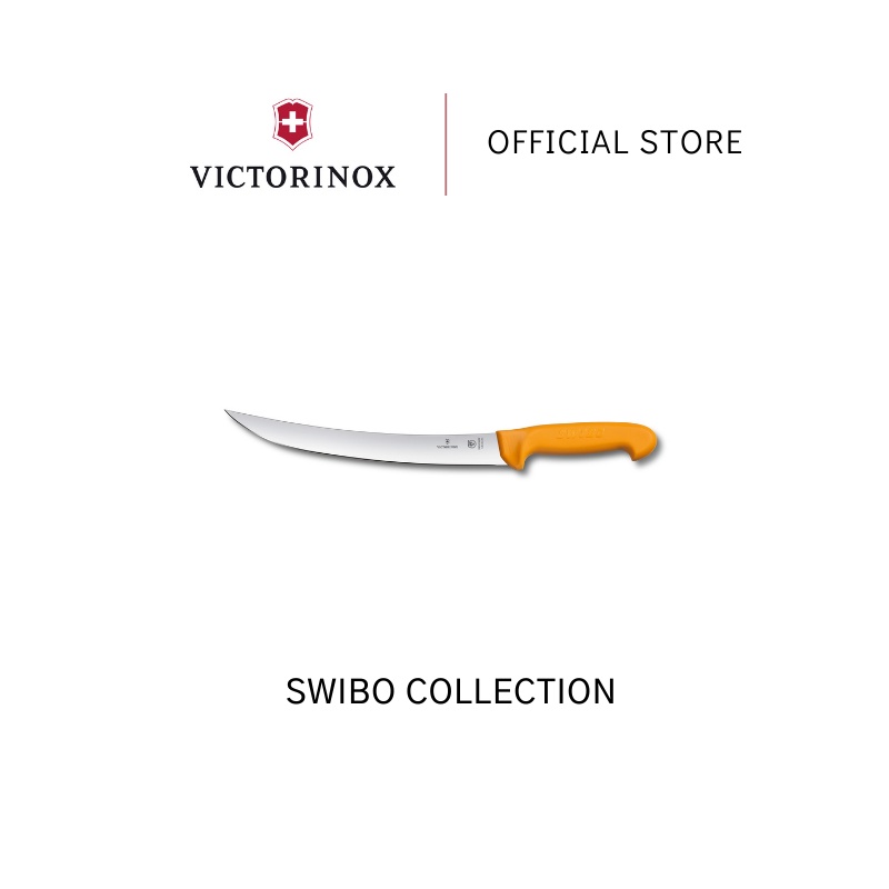 Victorinox Swibo Slaughter Knife 26cm, Curved Blade | Shopee Malaysia