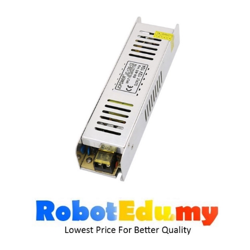 [PSU] AC TO DC 120W 12V 10A CCTV ALARM LED STRIP SLIM SWITCHING POWER SUPPLY ADAPTER JC-120-12 S-120-12