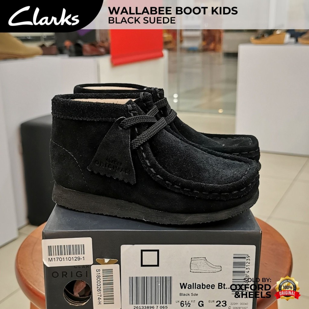 Clarks cheap wallabees boys