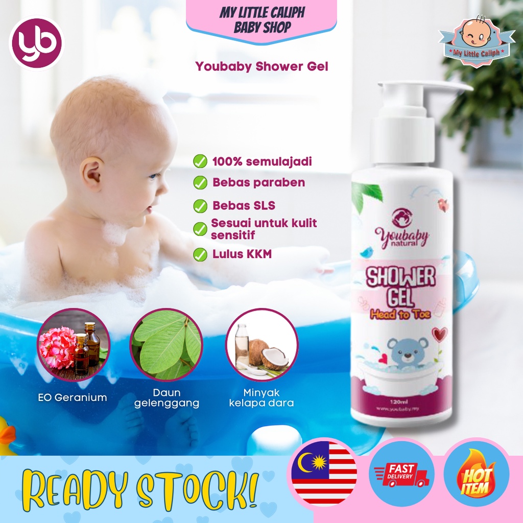 YOUBABY SHOWER GEL 120ML Shopee Malaysia