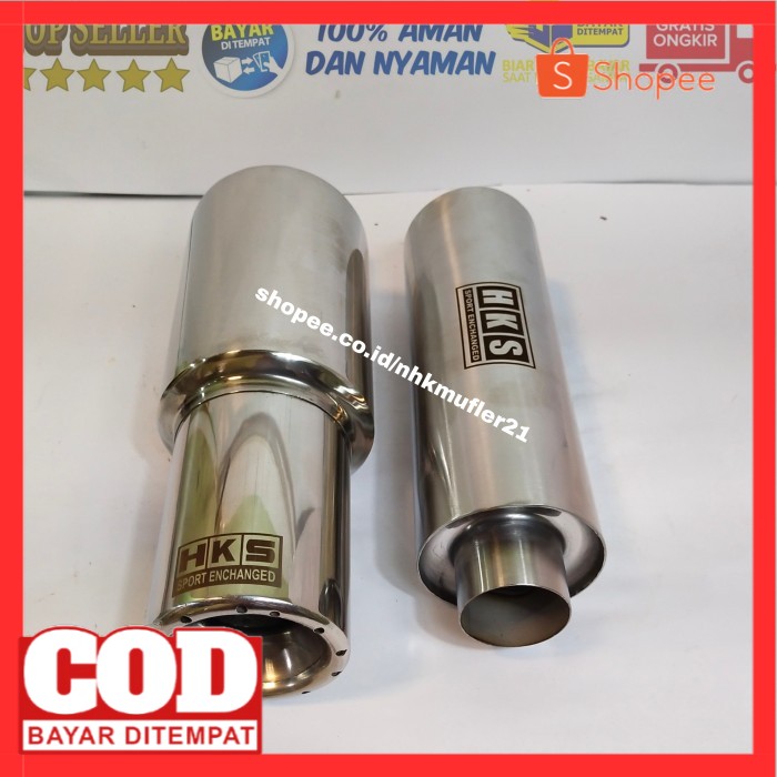 Hks Car Exhaust + HKS RESONATOR HKS Sound Sound Can Be All Cars Plain,,, Shopee Malaysia