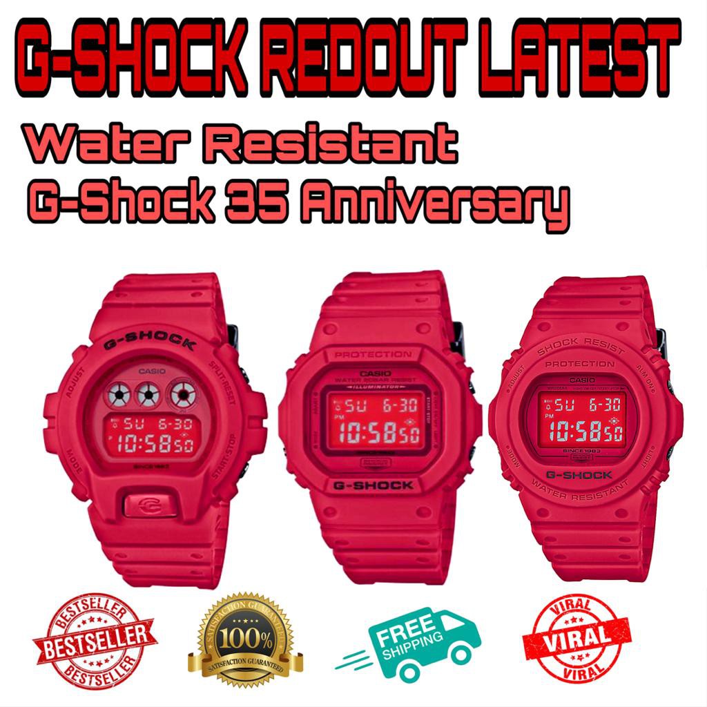 HOT ITEM READY STOCK G SHOCK REDOUT DW6935 DW5635 DW5035 GSHOCK MURAH VIRAL LIMITED EDITION MAN WATCH Shopee Malaysia