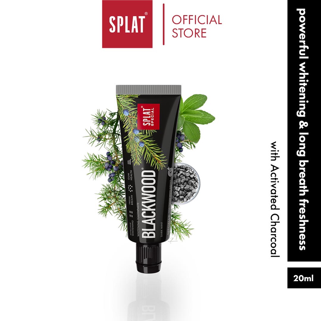 SPLAT Special Blackwood Toothpaste [20ml] | Shopee Malaysia
