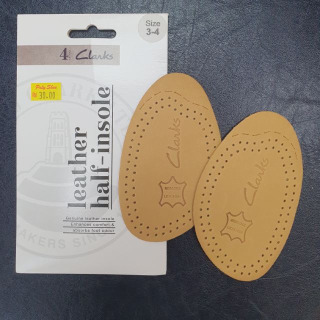 Clarks Leather half insole Shopee Malaysia