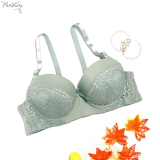  Padded Push Up Lace Bras For 34A To 44C Underwire White 42C