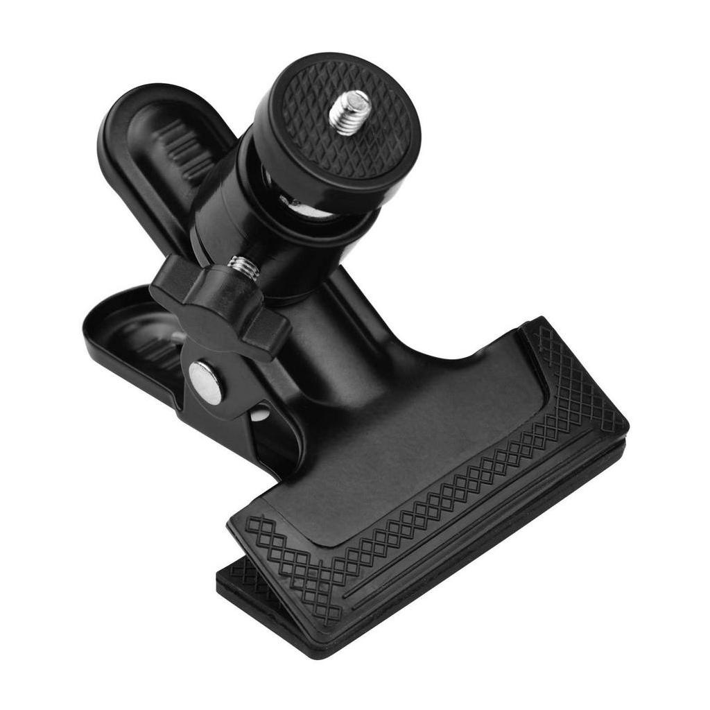 Andoer Multifunctional Photography Metal Clamp with Rotatable Ball Head