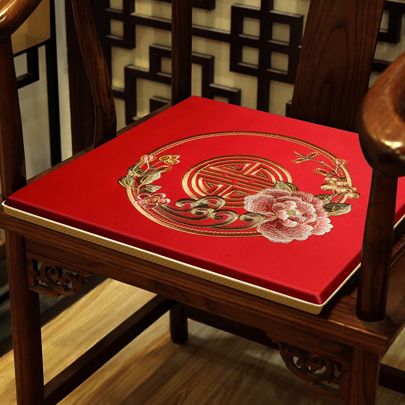 Chinese Mahogany Chair Cushion Taishi Chair Circle Chair Solid Wood