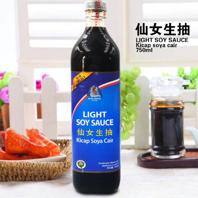 Halal🌼Angel Brand Light Soy Sauce/Sos Kicap Soya Cair 仙女牌 生抽酱油🌼750ml