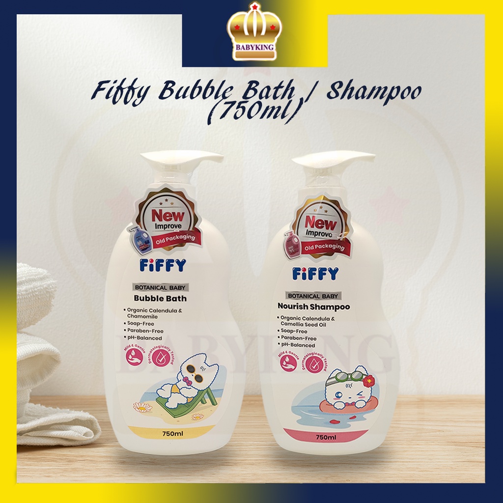 Original Fiffy Baby Bubble Bath Baby Shampoo 750ml | Shopee Malaysia