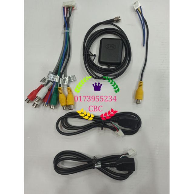 Android Player Full Set Wiring Socket | Shopee Malaysia