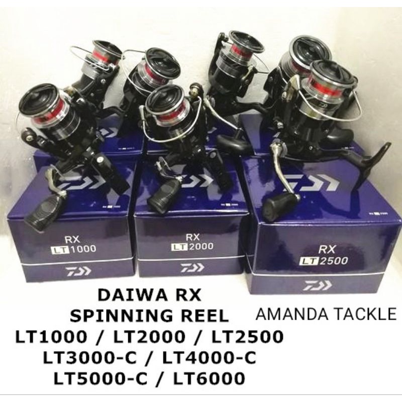 Daiwa Rx Lt Spinning Fishing Reel Shopee Malaysia