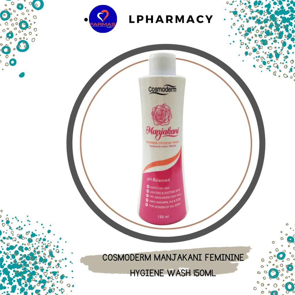 COSMODERM Manjakani Feminine Hygiene Wash (150 Ml) | Shopee Malaysia