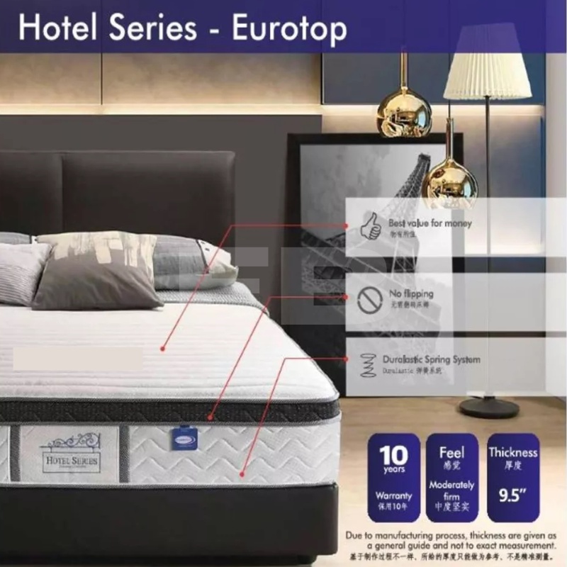 Dreamland Hotel Series Eurotop Comfort Mattress / Vono Mesra 1