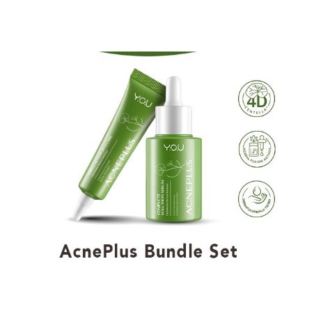 Y.O.U AcnePlus Triple Action Spot Care (15g) + AcnePlus Complete ...