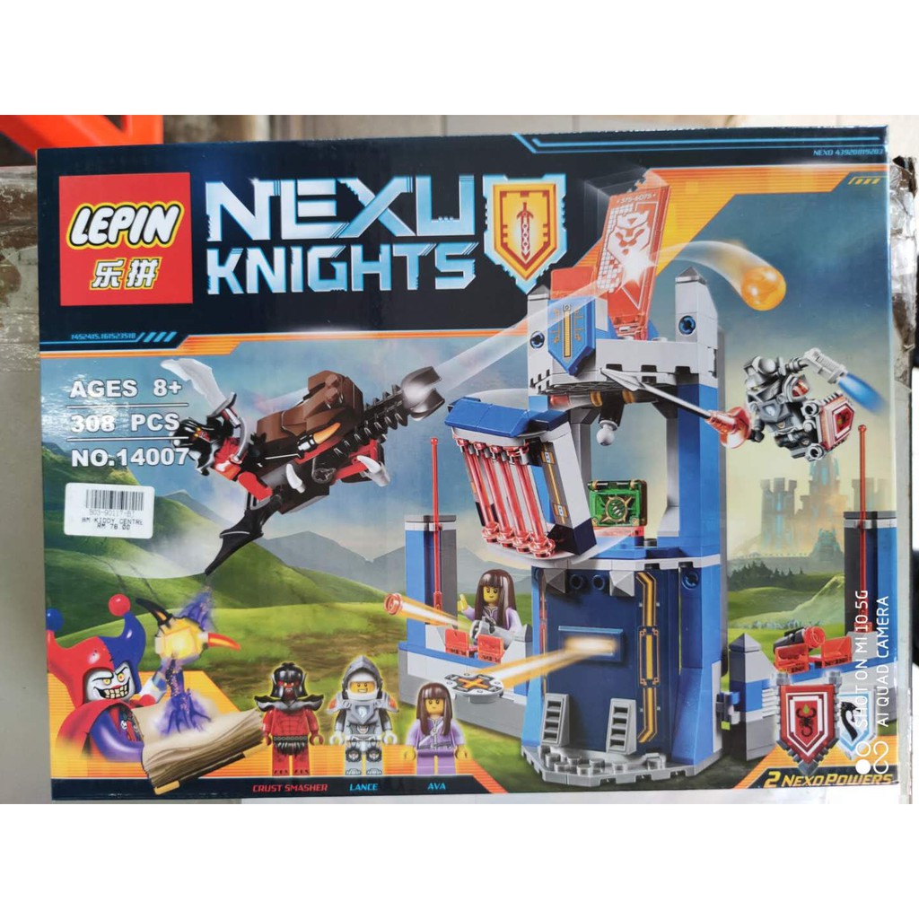LEPIN Nexu Knights No.14007 308pcs Building Blocks Shopee Malaysia