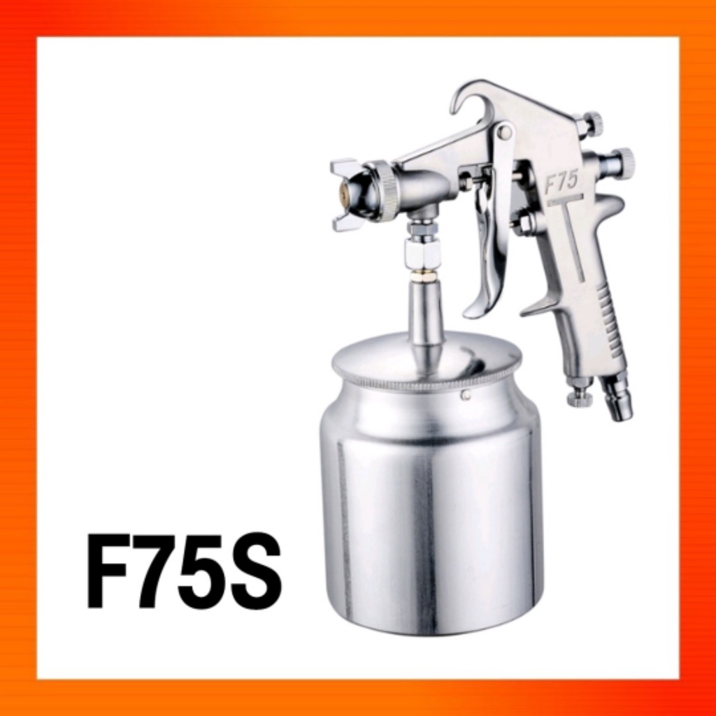 PAINT SPRAY GUN 1.5MM NOZZLE 750CC F75S PAINTING SPRAY GUN CAR ...