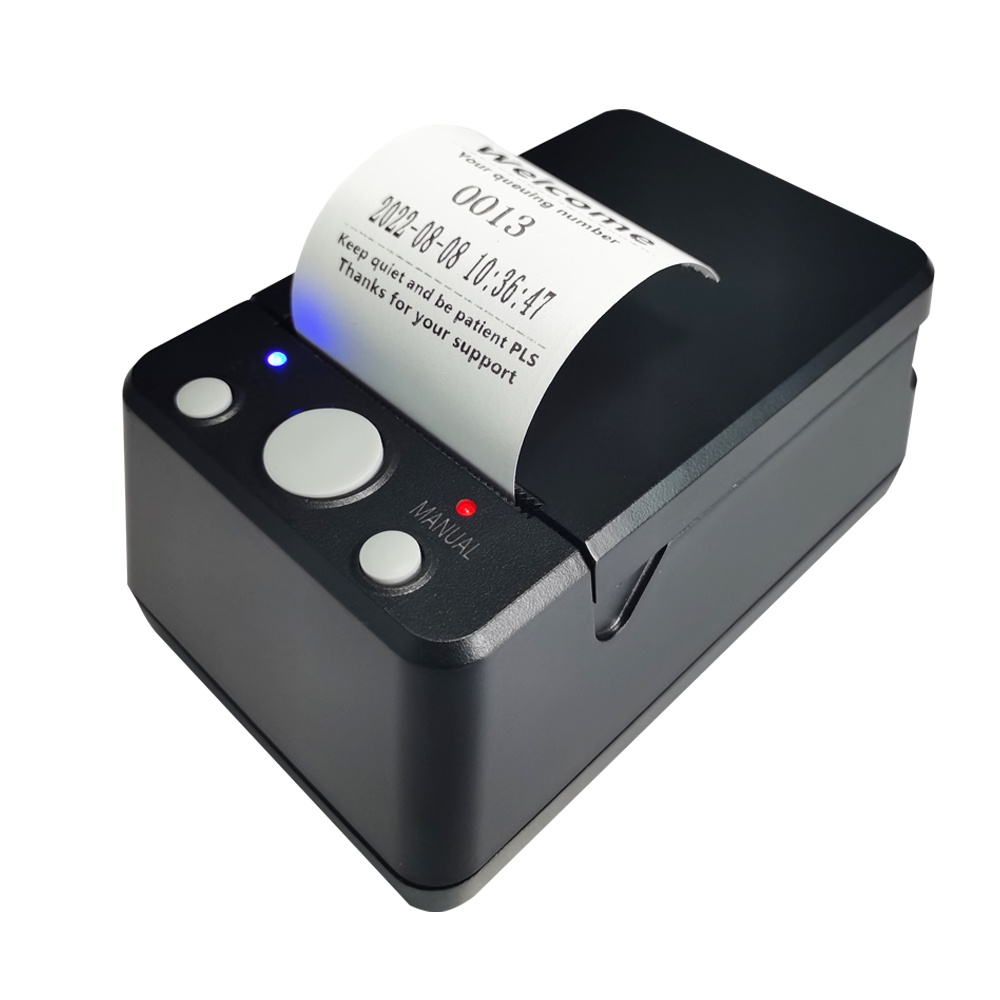 Queue Number Printer 57mm Receipt Ticket Thermal Printer Can Edit Print ...