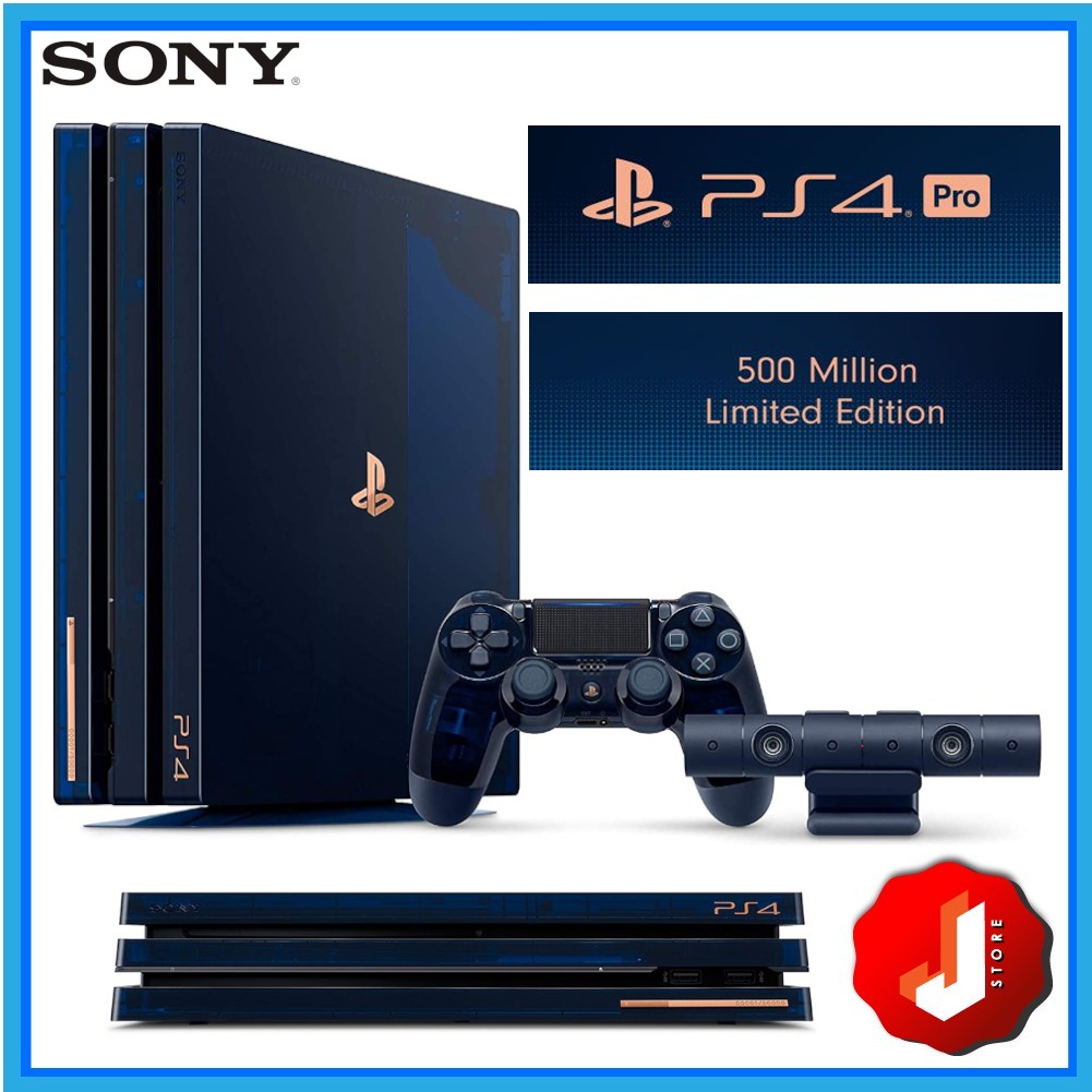 Sony Playstation 4 Pro 2TB 500 Million Limited Edition no Paraguai 
