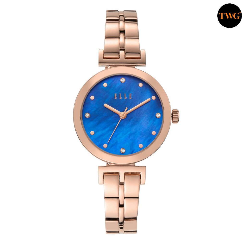 Elle rose gold online watch