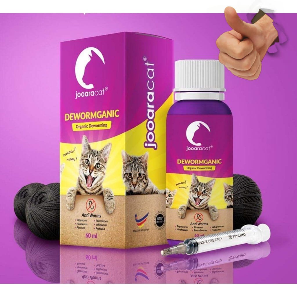 Dewormganic Cat & Kitten Organic Deworming Liquid / Ubat Cacing (60ML