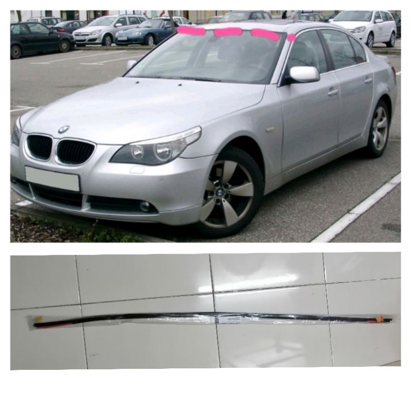 BMW E60/E61 FRONT WINDSCREEN TOP MOULDING (ORIGINAL) | Shopee Malaysia