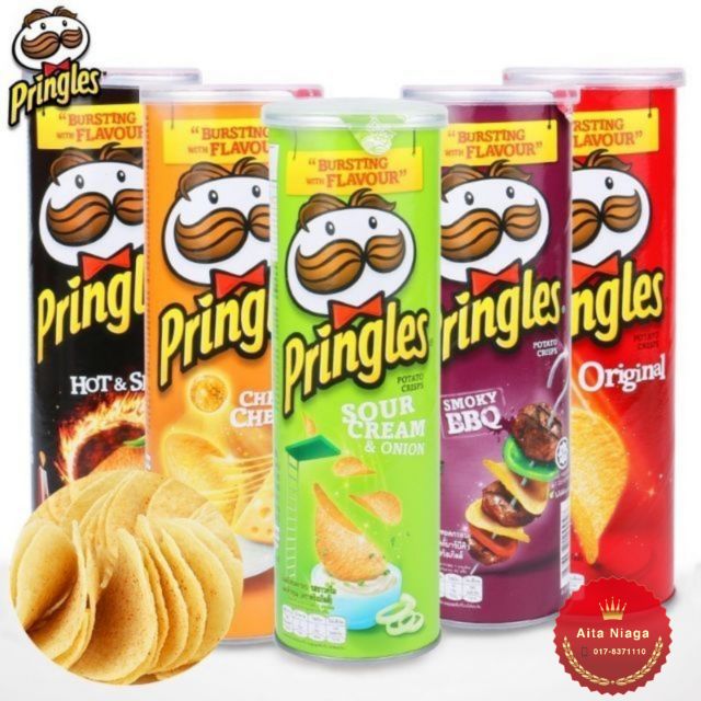 Pringles Potato Crisps 102g | Shopee Malaysia