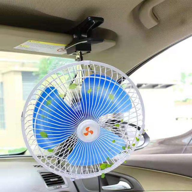 10 Inch 12V Portable Vehicle Auto Car Fan Oscillating Car Auto Cooling ...