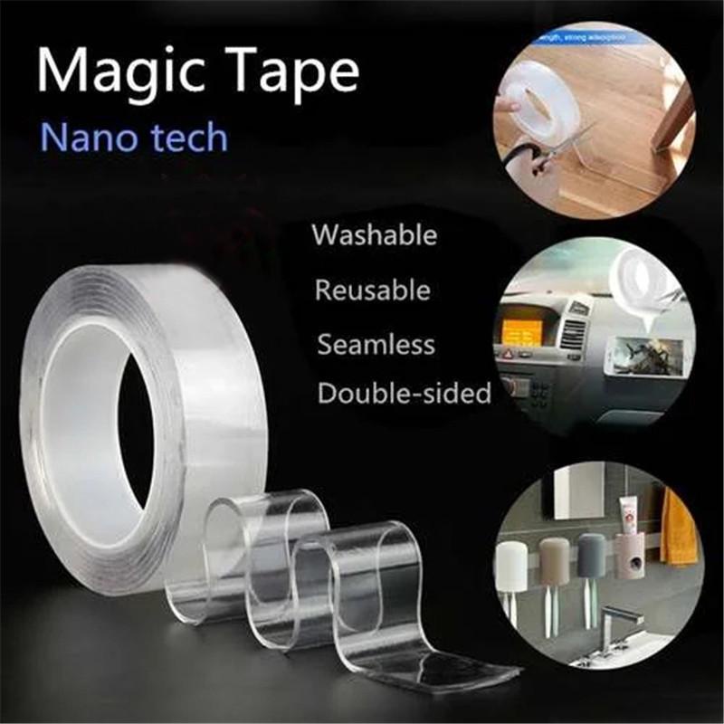 1M/3M/5M X3cm Nano Tape Double Sided Tape Transparent No Trace