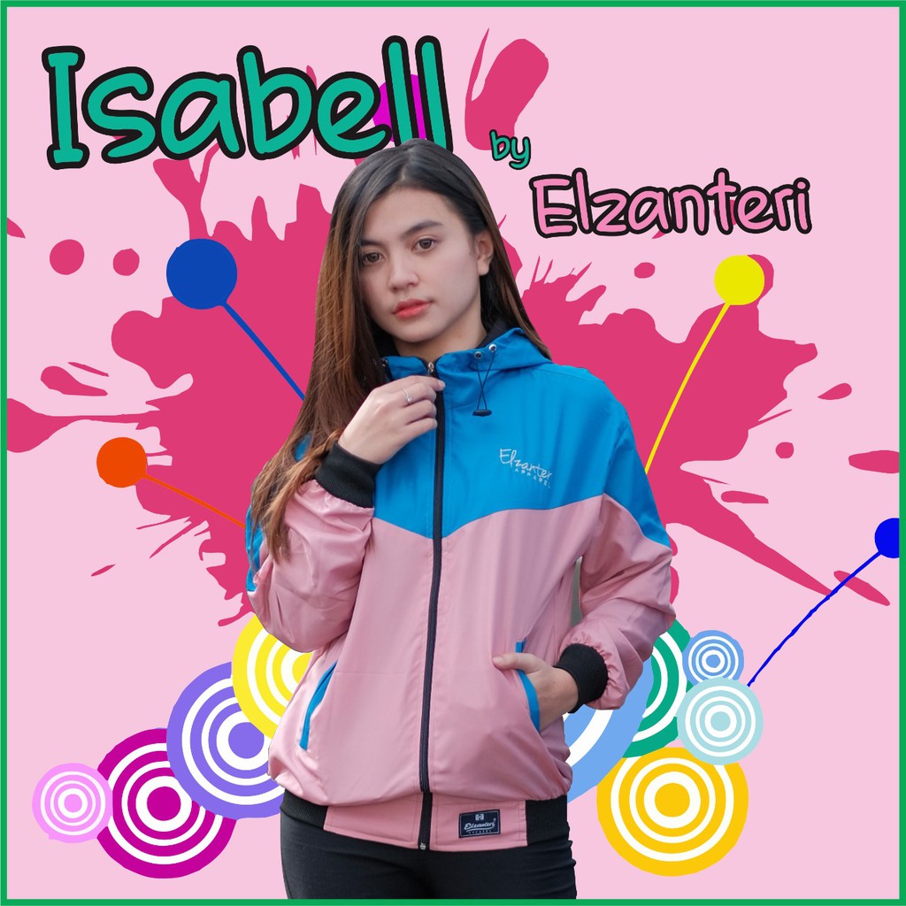 Isabell ORIGINAL Parachute Jacket From Elzanteri K2S Shopee Malaysia
