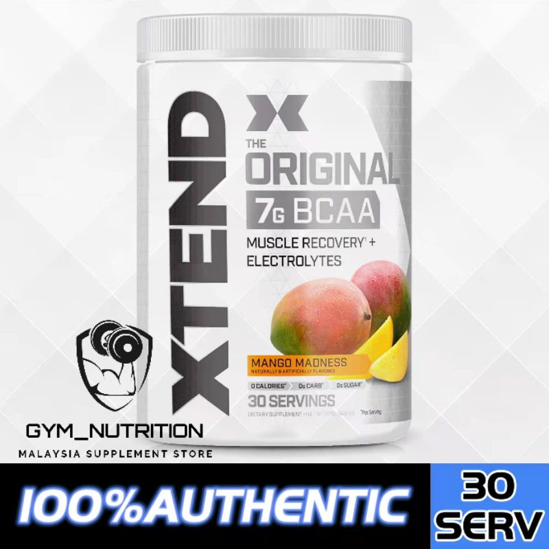🔥CLEARANCE SALES🔥 Scivation Xtend BCAA, 30 Servings ( Recovery +Bcaa