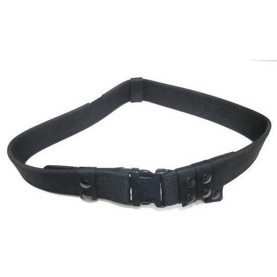 Security Tactical Belt Nylon Black  Tali Pinggang Operasi Pengawal 