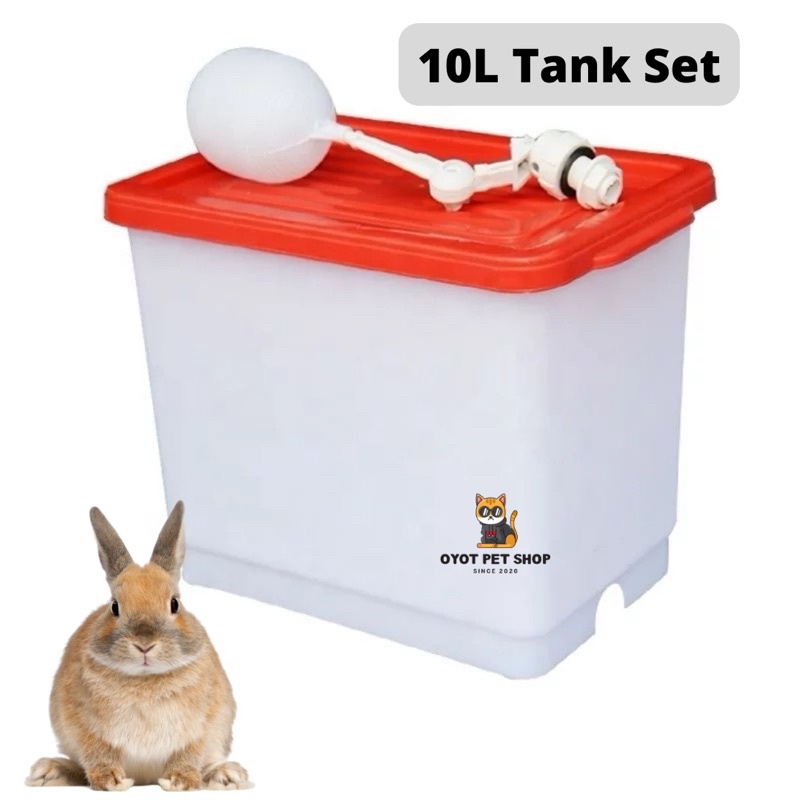 10L Set Water Tank for Rabbit Set Tangki Air Arnab Ayam Puyuh | Shopee ...