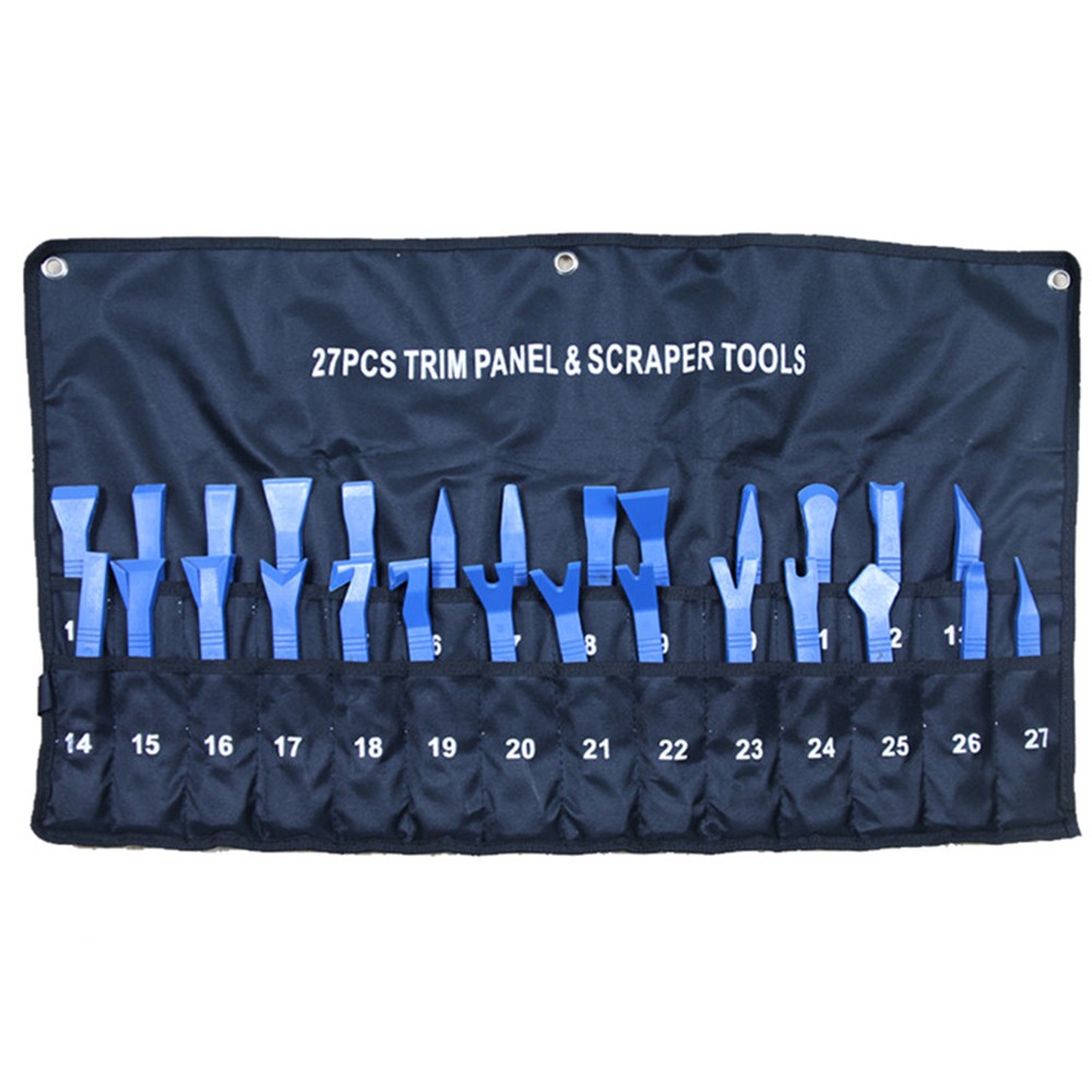 27 PCS Trim Car Body Auto Door Panel Dashboard Removal Pry Pullers