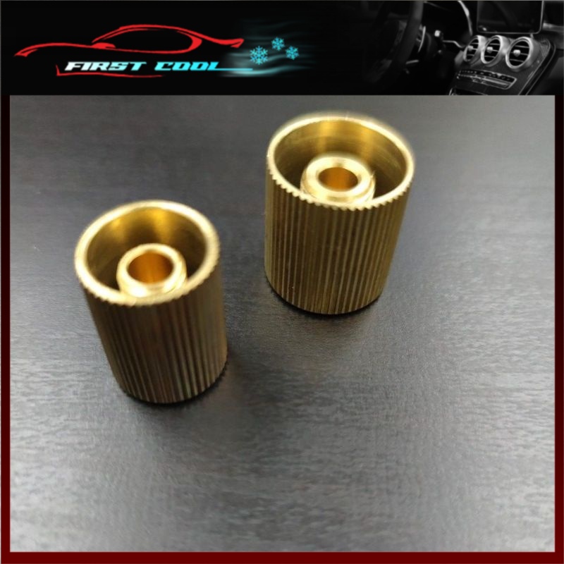 AIR COND HOSE CAP KNOB COPPER GOLD COLOR SPECIAL HIGH LOW CHEVROLET US