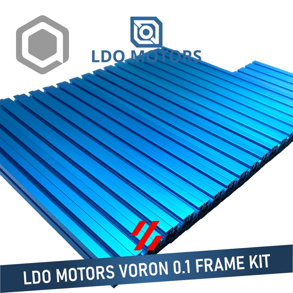 LDO MOTORS VORON 0.2 0.1 Frame Kit Drilled & Tapped Shopee Malaysia
