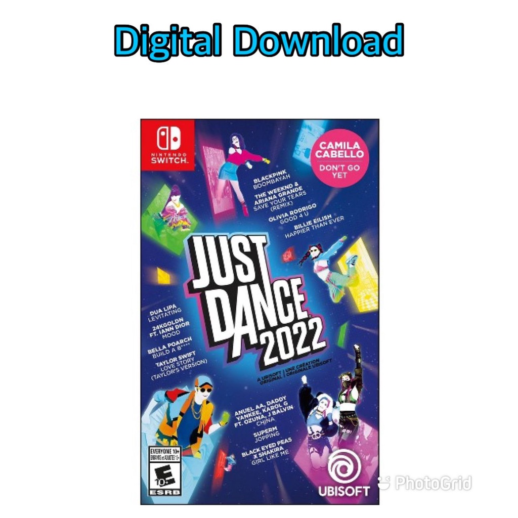Nintendo Switch Just Dance 2022 / Just dance 22 *Digital Download