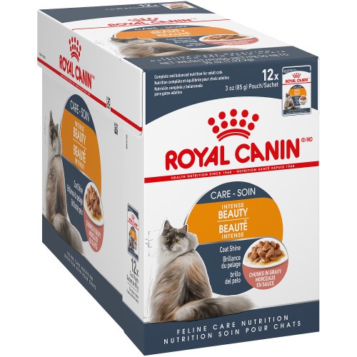 Sachet pour chat Royal Canin - Morceaux en sauce Beauté Intense