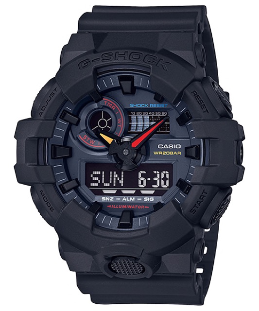 CASIO G SHOCK Black x Neon Series GA 700BMC 1 GA 700BMC 1A GA 700BMC GA 700 GA700BMC Shopee Malaysia