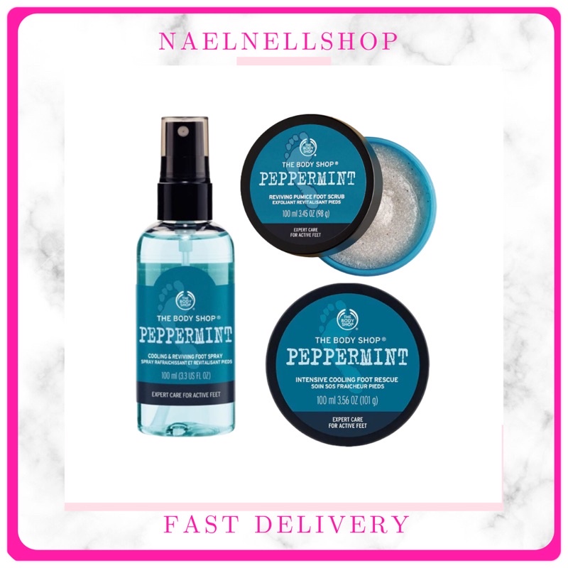 THE BODY SHOP Foot Care Peppermint Intensive Cooling Foot Rescue Foot