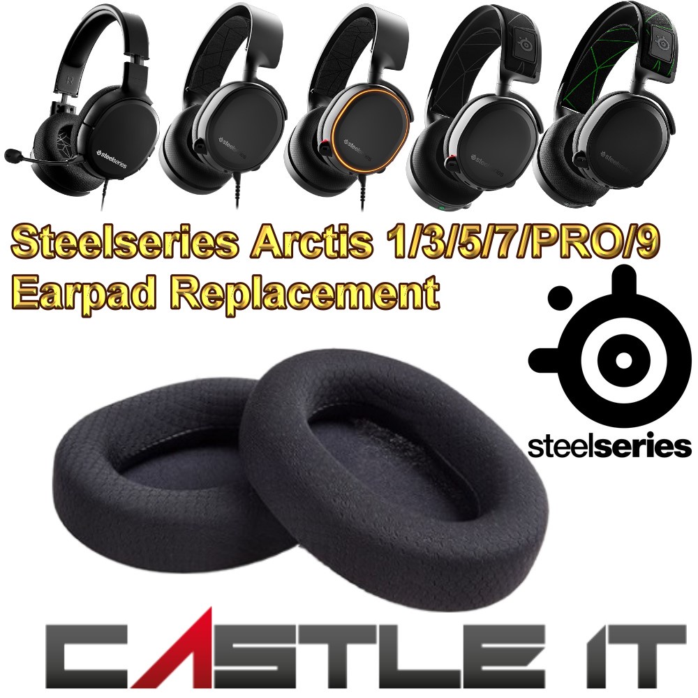 Steelseries ARCTIS 1 3 5 7 9 PRO Wireless Replacement Comfortable Ear