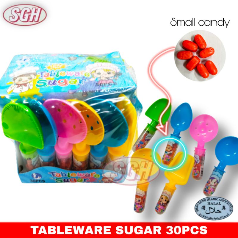 Tableware Candy Toy Candy Mainan Gula Gula 30pcs | Shopee Malaysia