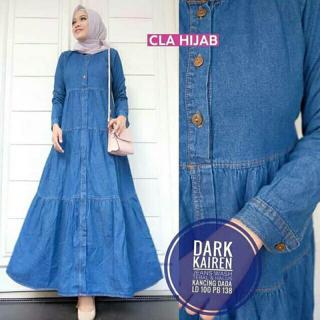 Dress 2025 jeans muslimah