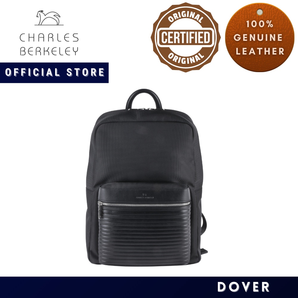 Charles Berkeley DOVER Men's Backpack Canvas WaterResistant