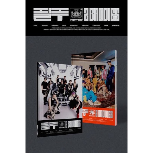 Nct 127th The 4th Album 2 Baddies Photobook Ver Shopee Malaysia