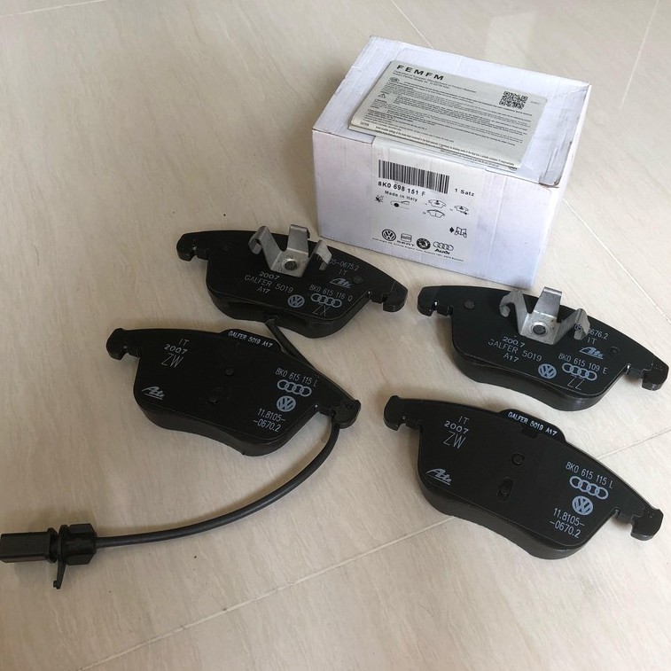 Parts# 8K0698151E 8K0698151E Front brake pads 1pc/pack Parts# 8K0698151E 8K0698151E Front brake pads 1pc/pack