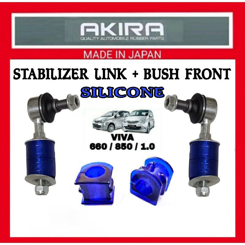 CS SILICONE PERODUA VIVA ,VIVA ELITE STABILIZER LINK + BUSH FRONT