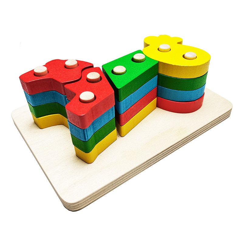 Treeyear Montessori Toys for 18+ Months Old Boys GirlsWooden Sorting