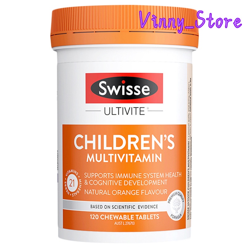 (Ready Stock)Swisse Children's Ultivite Multivitamin ( 120 Capsules