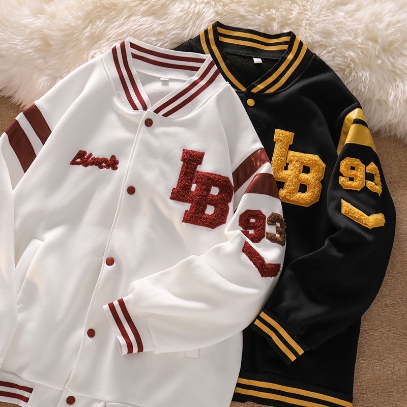 READY STOCK-LB baseball jacket- fashion | Shopee Malaysia