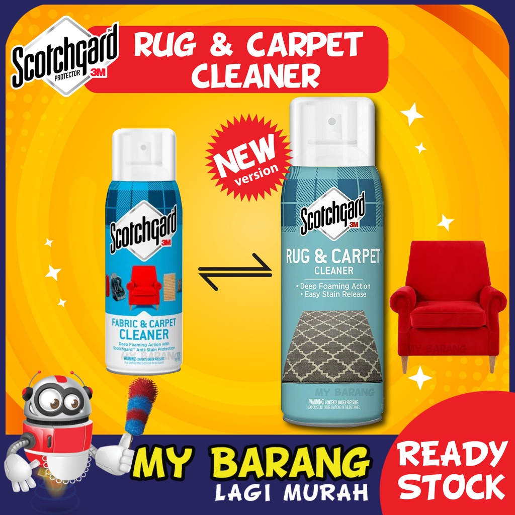 3M SCOTCHGARD NEW NAME Rug & Carpet Cleaner (Old Name FABRIC & CARPET